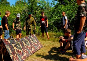 Vasarą dragūnų batalione – pilietiškumo pamokos jaunimui - 1