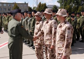 Į misiją Afganistane išlydėta Oro pajėgų mokymo grupės šeštoji Lietuvos karių pamaina  - 2