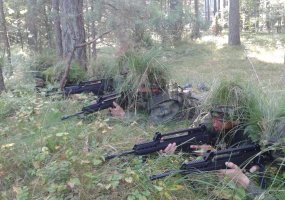 Karinėms jūrų pajėgoms rengiami karininkai išbandė save karinėse lauko pratybose - 3