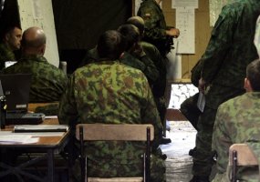 Sausumos pajėgų daliniai vykdo III etapo taktikos pratybas  - 2