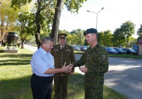 Inžinerijos batalione lankėsi kariai iš Maltos  - 6