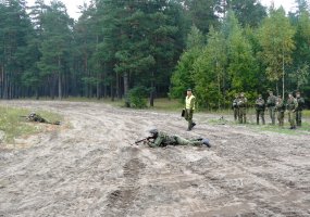 Metodinis rengimas Lietuvos didžiojo kunigaikščio Vaidoto mechanizuotajame pėstininkų batalione - 1