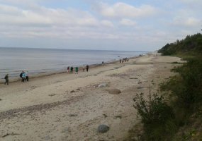 Pajūryje vyko pėsčiųjų žygis „Dragūnų keliais“ - 1