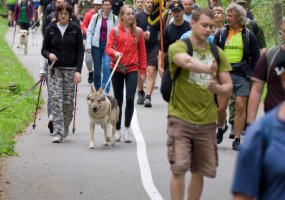 Pajūryje vyko pėsčiųjų žygis „Dragūnų keliais“ - 2