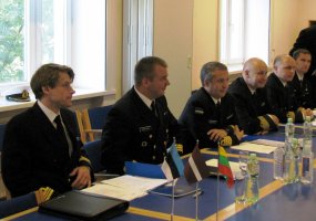 Klaipėdoje vyko Baltijos šalių Karinių jūrų pajėgų vadų darbinis susitikimas - 1