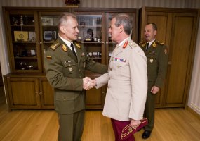 Vice Minister of National Defence and Chief of Defence of Lithuania addressed Alliance's... - 1