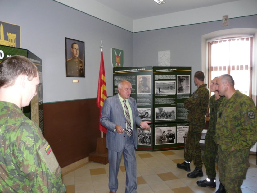 Paroda „ 1939-1940 Lietuvos internuoti lenkai” Juozo Vitkaus inžinerijos batalione