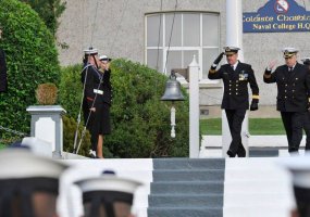 Karinių jūrų pajėgų vadas lankėsi Airijoje - 1