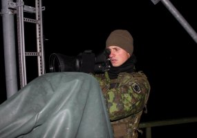 Dragūnų bataliono kariai dalyvavo taktinėse pratybose „Priedanga“ - 1