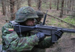 KASP Žemaičių apygardos 3-iojoje rinktinėje vyko būrių vertinamosios pratybos - 4