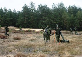 Pabradės poligone pratybų „Ugninis griausmas 2013“ metu aidės minosvaidžių salvės - 6