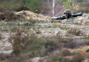 Birutės bataliono kariai pasirengę vykdyti šalies gynybą, baigėsi pratybos „Stiprus Ulonas 2013 - 1