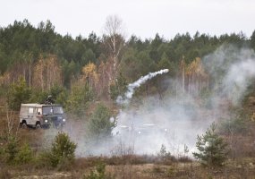 Birutės bataliono kariai pasirengę vykdyti šalies gynybą, baigėsi pratybos „Stiprus Ulonas 2013 - 3