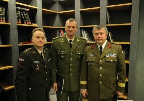 Estijoje pasirašytas trijų Baltijos valstybių Savanoriškų pajėgų ketinimų memorandumas - 2