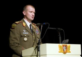 Vilniaus įgulos atsargos kariai minėjo Lietuvos kariuomenės atkūrimo 95-metį  - 3