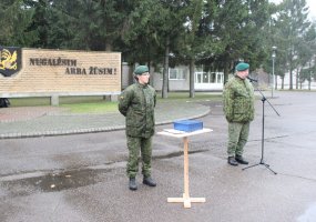 Dragūnų batalione pasikeitė vyriausiasis puskarininkis - 2