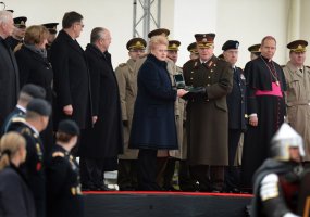 Lithuanian Armed Forces Day events culminated in a celebratory parade and a march in Vilnius  - 3