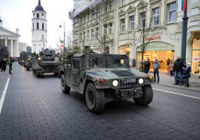 Lithuanian Armed Forces Day events culminated in a celebratory parade and a march in Vilnius  - 6