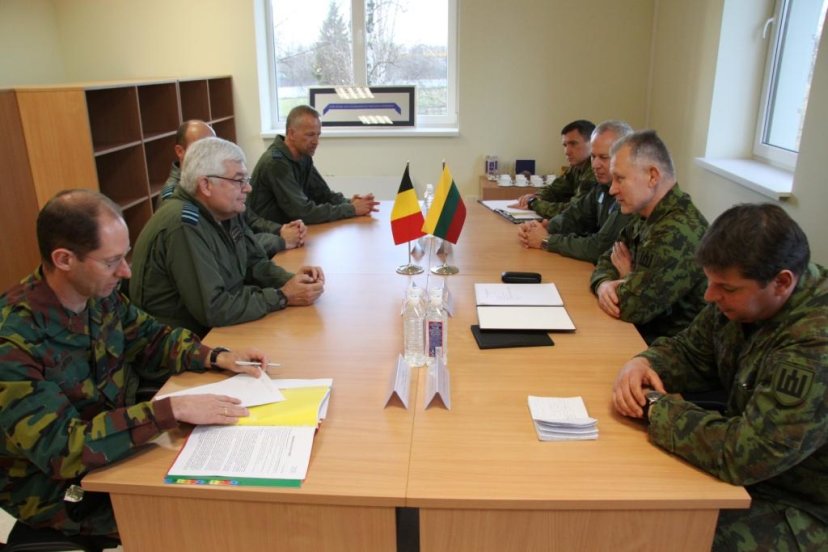 Chiefs of Defence of Belgium and Lithuania discussed further bilateral cooperation