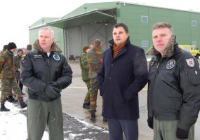 KOP Aviacijos bazėje lankėsi Belgijos ambasadorius - 6
