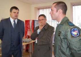 KOP Aviacijos bazėje lankėsi Belgijos ambasadorius - 2