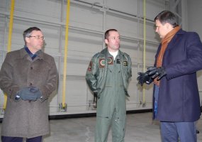 KOP Aviacijos bazėje lankėsi Belgijos ambasadorius - 4