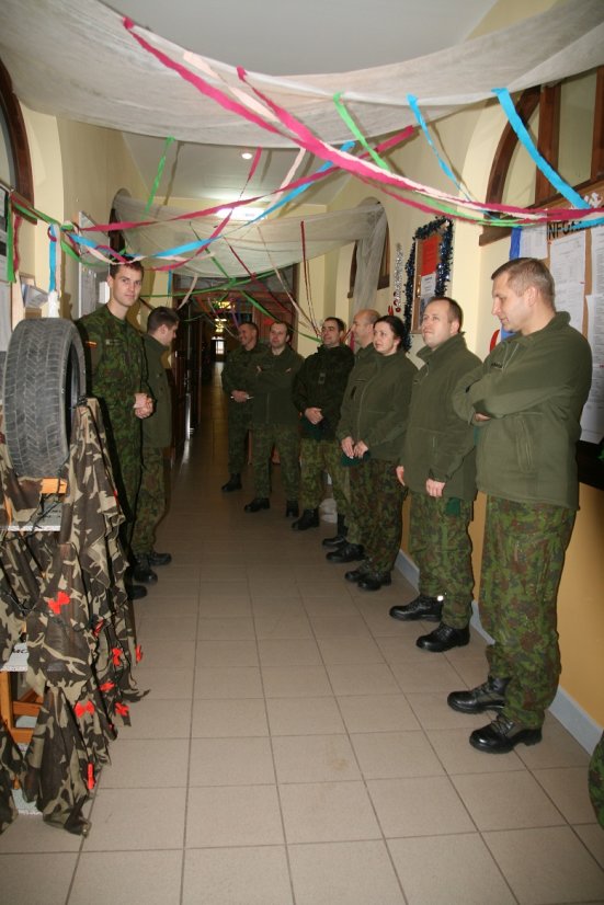 LDK Vytenio bendrosios paramos batalione surengtas konkursas „Kalėdinis pasipuošimas“