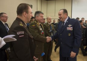 Lietuvos kariuomenės vadas gen. ltn. A. Pocius dalyvavo NATO karinio komiteto susitikime - 2