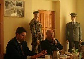 Krašto apsaugos ministras susitiko su Alytuje dislokuotų vienetų kariais - 1