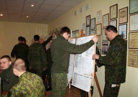 Baigėsi Logistinės paramos grupės štabo treniruotė - 3