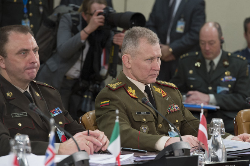 Chief of Defence of Lithuania Lieutenant General A. Pocius took part in an MC meeting