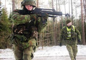 Juozo Lukšos mokymo centre pirmą kartą panaudota Integruota lazerinė mūšio sistema MILES  - 2