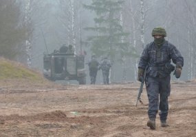 Lauko taktinės pratybos  „Ulono smūgis-2014“ - 3