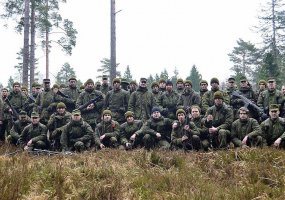 Žemaičių apygardos 3-iosios rinktinės kariai dalyvavo lauko pratybose - 4