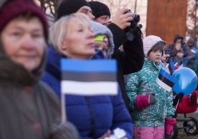 Lietuvos kariai stojo į bendrą rikiuotę su Estijos kariais - 1