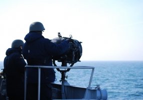 Lithuanian warships conduct drills at the Baltic Sea  - 2
