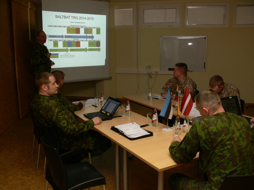 Representatives of Baltic land forces' staffs held a meeting