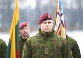 Savanorių pajėgų Didžiosios Kovos rinktinės įkūrimo 23-iosios metinės iškilmingai paminėtos Trakuose - 4