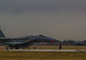 JAV stiprina dalyvavimą NATO oro policijos misijoje Baltijos šalyse - 1