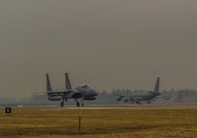 JAV stiprina dalyvavimą NATO oro policijos misijoje Baltijos šalyse - 2