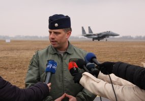 JAV stiprina dalyvavimą NATO oro policijos misijoje Baltijos šalyse - 5