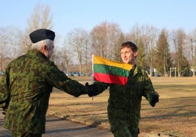 Kovo 11-osios minėjimas Karaliaus Mindaugo husarų batalione - 2
