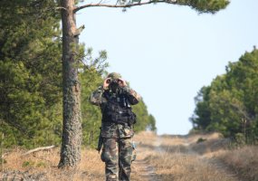 Kuršių Nerijoje treniravosi kariai ir pasieniečiai  - 3