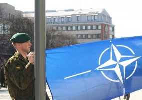 Narystės NATO aljanse 10-mečio šventė Alytuje - 2