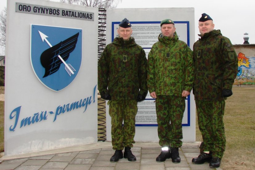 Kariuomenės vyriausiasis puskarininkis lankėsi Oro gynybos batalione