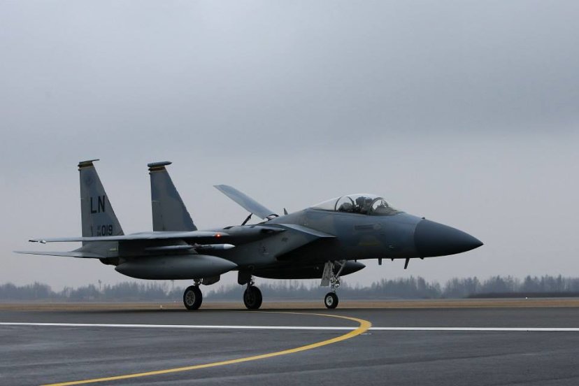 The United States augment its participation in NATO's air policing mission in the Baltics