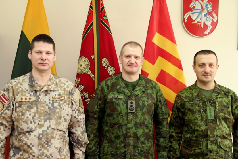 Trilateral and multilateral cooperation of Baltic land forces addressed in Vilnius 