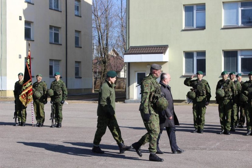 Kariuomenės vadovybė lankėsi dragūnų batalione