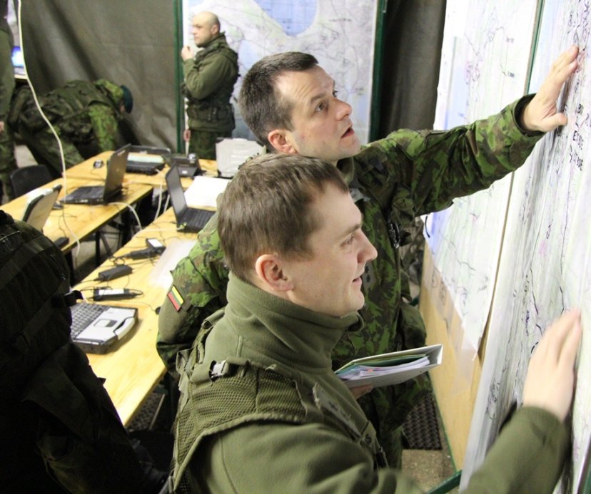 Personnel of Mechanised Infantry Brigade Iron Wolf prepared for multinational training in Denmark 