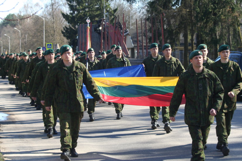 Narystės NATO aljanse 10-mečio šventė Alytuje